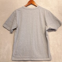 Uniqlo Mens Basics Round/Crewneck T-Shirt Sz.L/Gray Heather/Ribbed Collar