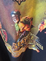 Burning Spear Seattle Fan Appreciation Tour T-Shirt Size XL 2022