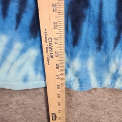 Tie-Dye Colortone T-Shirt Men 2XL Spiral Psychedelic Cotton Tee Retro Streetwear