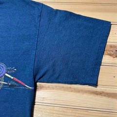 Vintage 1994 Native American Horse Rider Dream Catcher AOP T-Shirt USA Made – XL