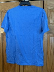 Blue T-Shirt Cotton Blend Unisex Large Dist Rict Perfect New No Tags