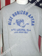 Joe Frazier Philadelphia Blue Horizon Gym Muhammed Ali Boxing shirt