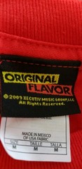 Red, Vintage 2009 Original Flavor T-Shirt. Size Medium