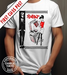Men’s 2-Tone Ska T-Shirt The Beat Specials 1970s Selector Bluebeat