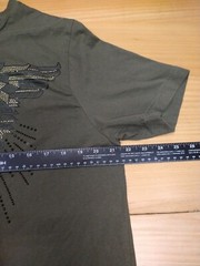 Sean John Studded Flying Eagle Shirt XL Green Y2K 90s Hip Hop Urban Streetwear