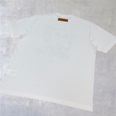 Louis Vuitton LV Birds Graphic Print Logo Cotton Crewneck T-Shirt White Size L