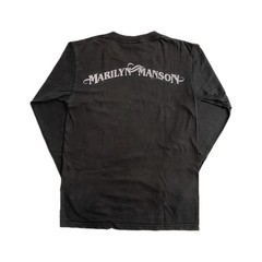 2002 Marilyn Manson The Golden Age Of Grotesque Long Sleeve Vintage T-Shirt | S
