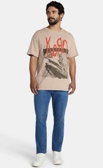 KoRn Mad Engine Men’s Boxy Relaxed Fit NEW Graphic Tee, Sizes XS-3XL