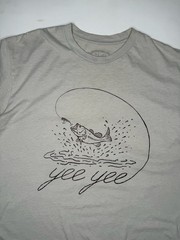 Yee Yee Apparel Limited Edition Fishing Nature Outdoor YouTube T-Shirt | Large