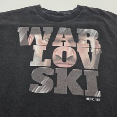 VTG Famous Stars And Strap UFC 187 Andrei Arlovski T Shirt Men XL Fade WARLOVSKI