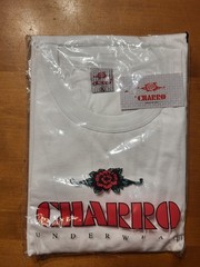 Charro Underwear White Tshirt Undershirt Tee Men’s Size XL Italy Italian READ