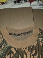 Vintage Mossy Oak Camo Single Stitch Pocket Tee T Shirt Men’s Made In The USA