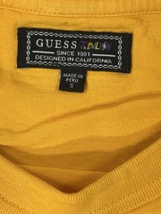 GUESS x J Balvin Vibras T-Shirt Small Yellow Triangle Logo Made in Peru