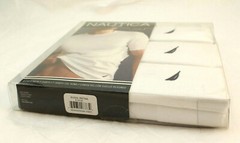 New NAUTICA Size M 38-40 Crew Neck Super Soft Cotton Comfort T-Shirts MSRP $39
