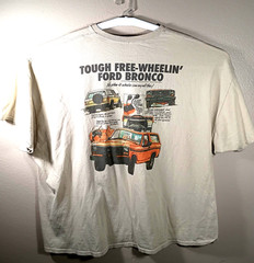 Ford Bronco Life’s Great Expedition Graphic Vintage Look Band Tee Size 5X
