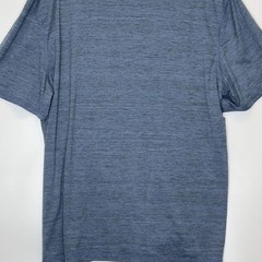 G.H. Bass & Co Mens 2XL Blue Performance T Shirt Stretch Short Sleeve Crew Neck