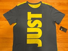 Nike “Just Do It.” Front/Back T-Shirt Multi-Colors Men’s Size: Large (L) NWT