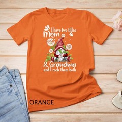 I have two titles MOM and grandma Dandelion Gnome mother day Unisex T-shirt