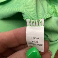 Tek Gear Mens XXL Lime Green Essential Gear Performance T-Shirt Short Sleeve Gym