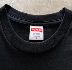 Supreme “Cat In The Hat” Tee Black sz L (2018) *NEW w/ Plastic* box logo photo