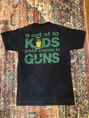 Pearl Jam 1992 Vintage Choices T-Shirt Kids Prefer Crayons, Large