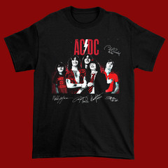 New The Best of AC DC Varsity All size Black Tee Shirt Gift Funny NG4000