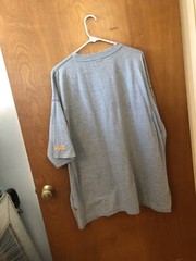 Vintage FUBU Shirt Mens XL Gray Fat Albert Graphic Streetwear Premium 90s Baggy
