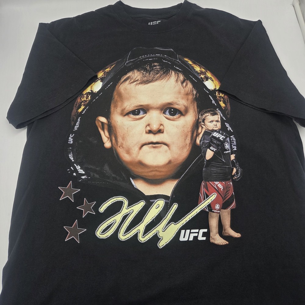 UFC Hasbulla T-shirt Men’s XL Black Magomedov vs Everybody 100% Cotton
