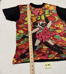 Fruity Pebbles Cereal The Flintstones Retro T Shirt Size Mens Small RARE