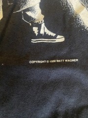 Vintage Mage II Graphitti Comic 1988 Matt Wagner 80s Black Shirt Large NOS