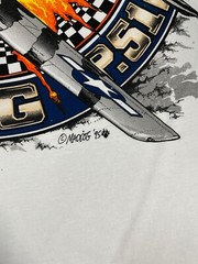 MAN-O-WAR P-51 MUSTANG SQUARE 1 AVIATION TSHIRT 2XL GILDAN PRINTED USA
