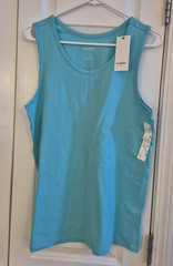 NWT Goodfellow & Co. Teal Adult Unisex Turquoise Tank Top – Size Medium