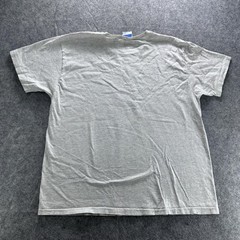 Vintage Hanes Shirt Mens XL Gray Blank Essential Accents Crewneck 90s Tee