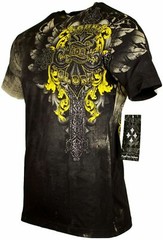 XTREME COUTURE by AFFLICTION Men’s T-Shirt SALVATION Tattoo Biker MMA S-5XL