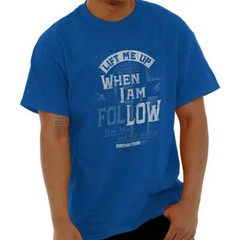 Christian Bible Verse Lord Jesus Christ Gift Womens or Mens Crewneck T Shirt Tee