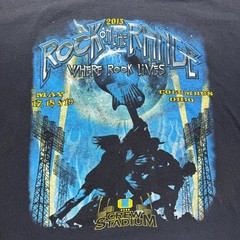 2013 Rock on the Range Music Festival Crew Stadium Columbus Ohio T-Shirt – Large