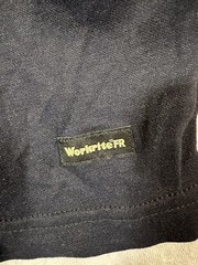 Workrite FR Flame Resistant T-Shirt Mens large Black Protection Workwear Tee