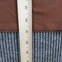 Duluth Trading Co Shirt Mens XL Brown V-Neck Long Sleeve Tagless Stretch NWOT
