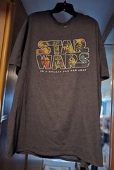 STAR WARS In A Galaxy Far Far Away UNISEX T-SHIRT Size 2X