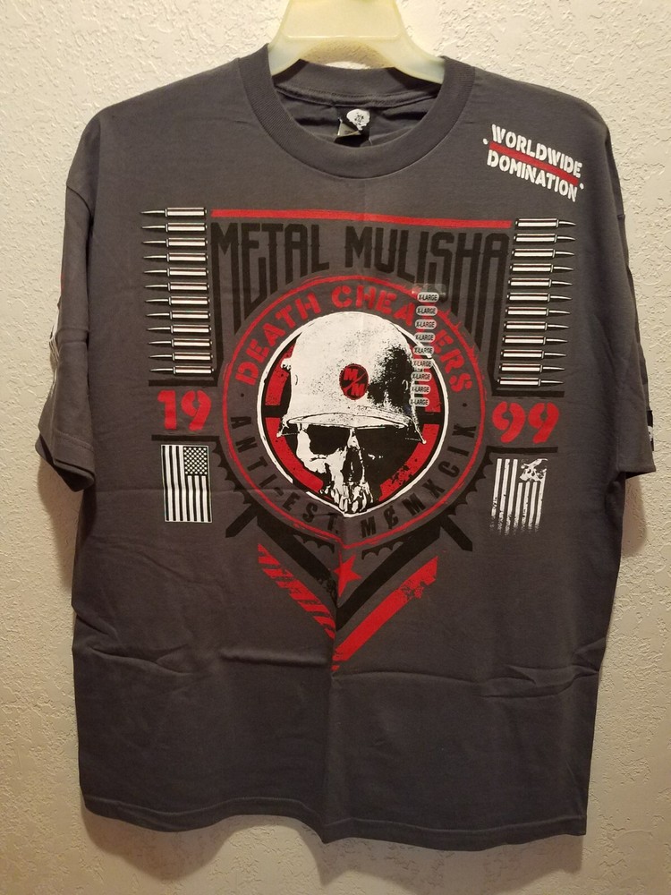 METAL MULISHA Death Cheaters/ World Domination Graphic-Tee XL new with tags