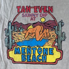 Good Shirts Pocket T-Shirt Mens Large Even Mentone Beach Summer Skinny Dip USA