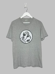 Supreme Molotov Tee Heather Grey Size M SS18 T-Shirt