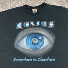 Vintage Kansas Somewhere To Elsewhere Tour 2000 T Shirt Large 90s
