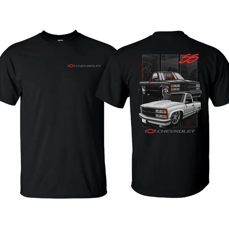 454 SS OBS Truck Graphic Tee Heavy Cotton Streetwear Shirt