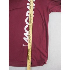 Tim McGraw Tour 2022 Concert T-Shirt Maroon Graphic Tee Mens XL Country Music