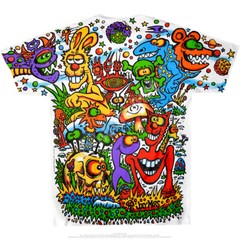 JOEY MARS-ZIDZOII-2 Sided T-SHIRT S-M-L-XL-XXL Psychedelic-Dead,Phish,Widespread