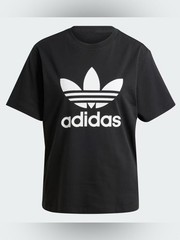 Adidas Originals Trefoil T-shirt Black White