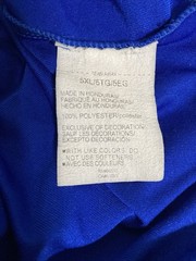Under Armour Men’s Size 5xl Shirt Blue Pepsi Logo Activewear Loose Short Sleeve