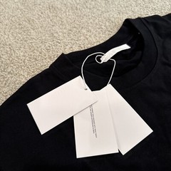 Helmut Lang Men’s Black Shirt Size Large NWT T Shirt Crew Neck