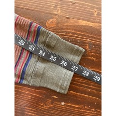 VTG Polo Ralph Lauren Striped Henley XXL Earth Tones Classic Preppy Streetwear